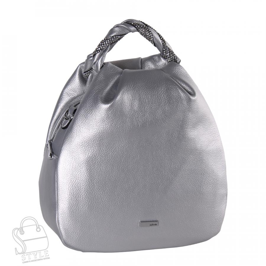 Рюкзак женский 6213-1 silver Velina Fabbiano-Safenta/30 в Нижнем Новгороде