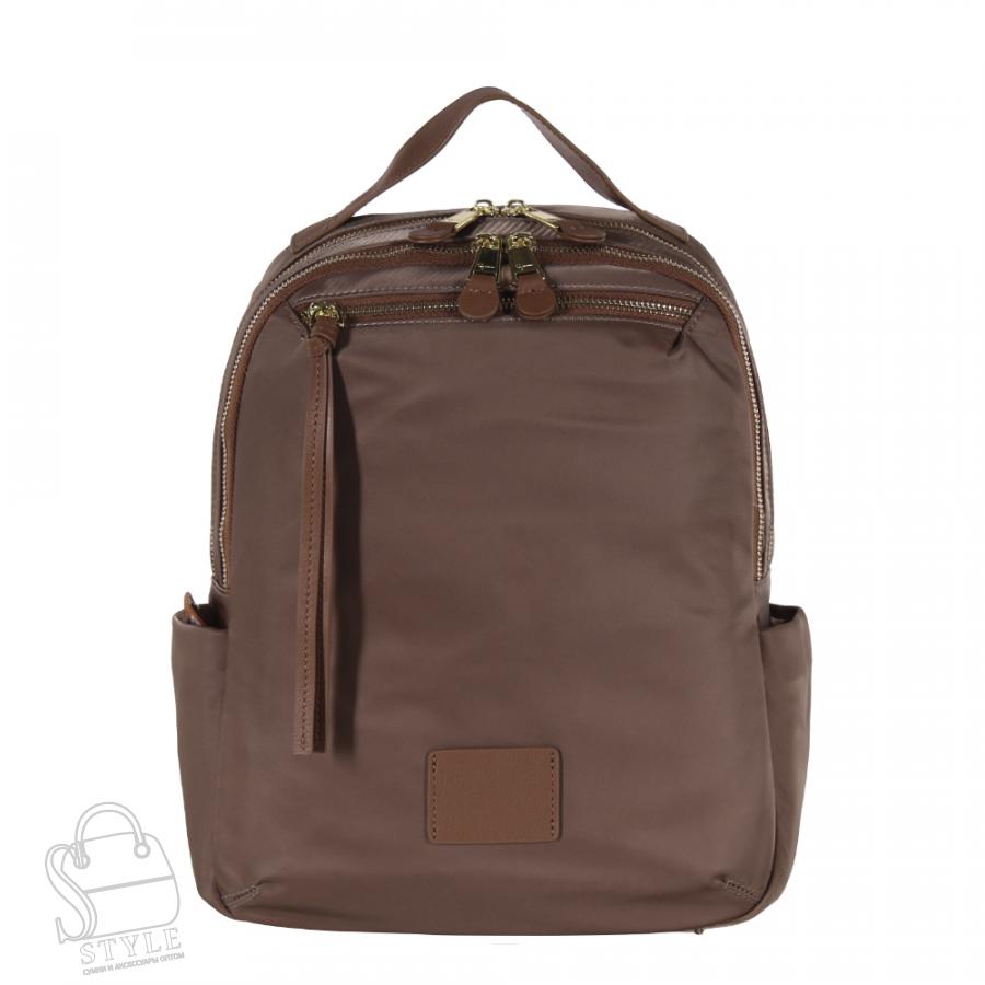 Рюкзак женский текстильный 23268 khaki Polina&Eiterou в Нижнем Новгороде