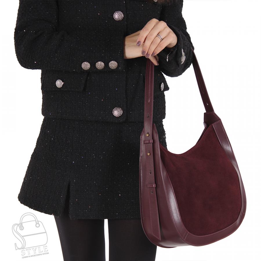 Сумка 7230BDAA wine red Baidou