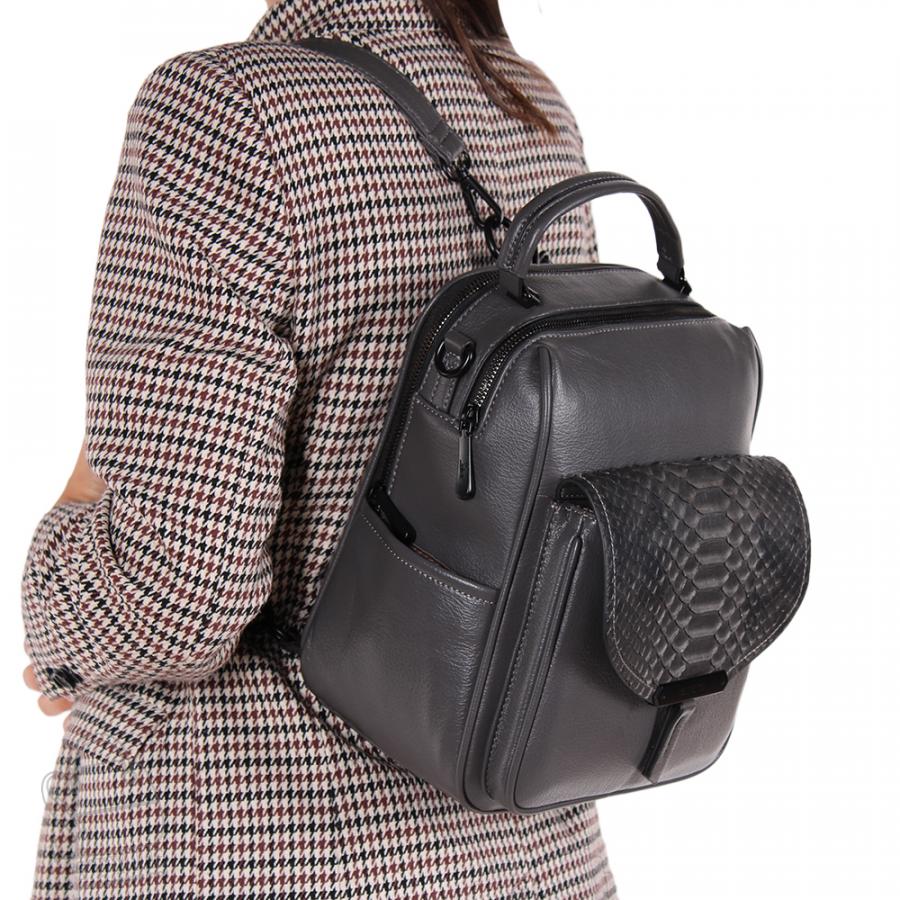 Рюкзак женский 69088-3 d.gray Velina Fabbiano-Safenta/50 в Нижнем Новгороде