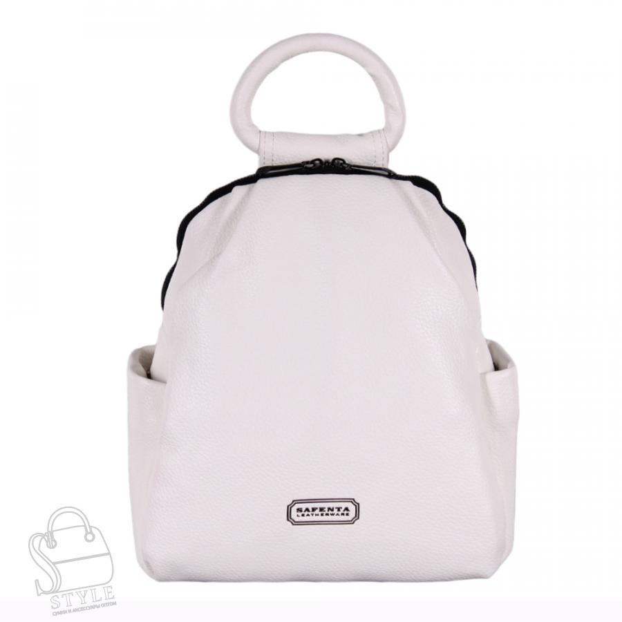 Рюкзак женский 670102 white Velina Fabbiano-Safenta/30 в Нижнем Новгороде