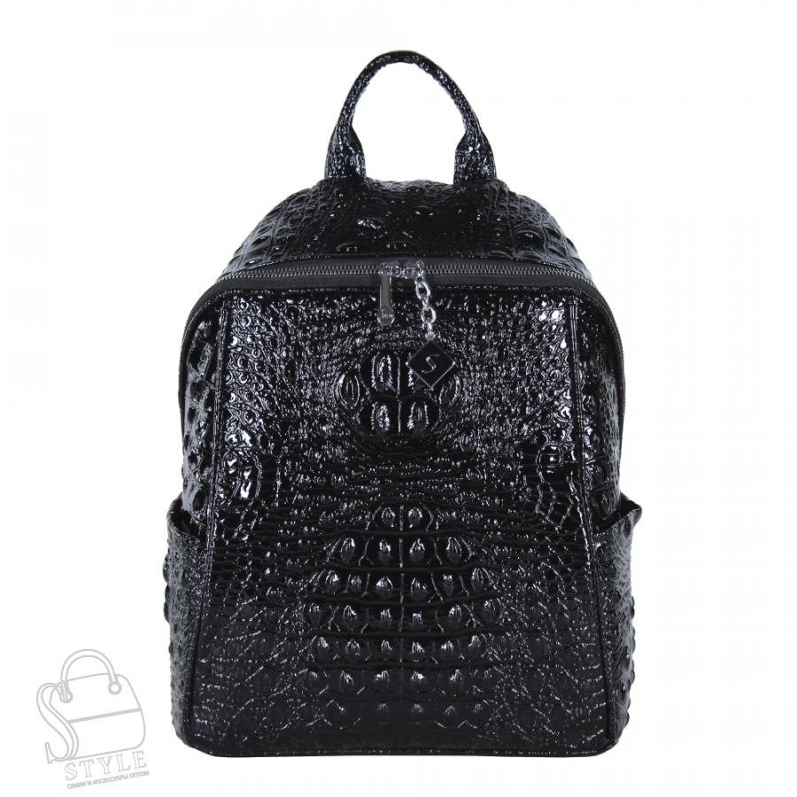 Рюкзак женский 69122-6 black Velina Fabbiano-Safenta в Нижнем Новгороде