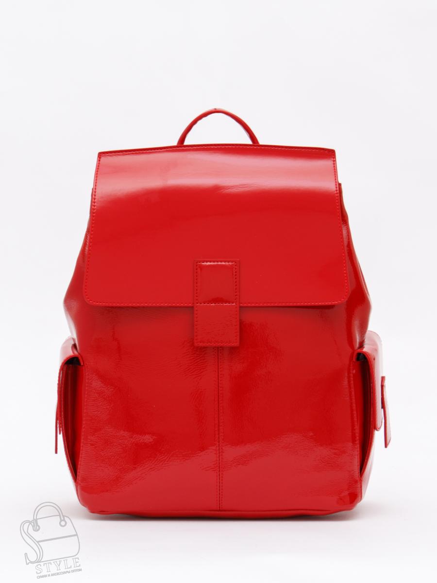 Рюкзак женский кожаный 18337-8 red Polina&Eiterou  в Нижнем Новгороде
