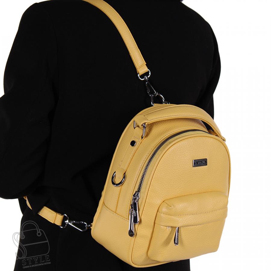 Рюкзак женский 69152 yellow Velina Fabbiano-Safenta/20 в Нижнем Новгороде