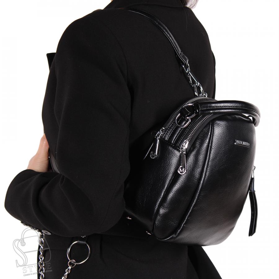 Рюкзак женский 89881 black Valle Mitto/30 в Нижнем Новгороде