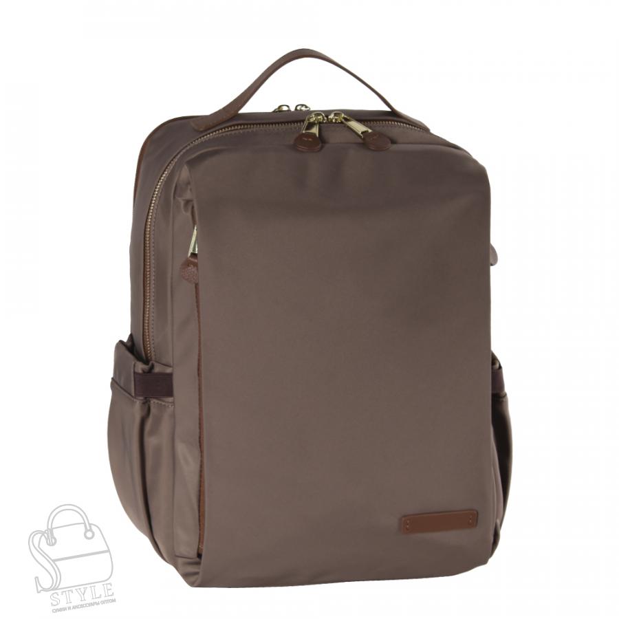 Рюкзак женский текстильный 16155 khaki Polina&Eiterou в Нижнем Новгороде