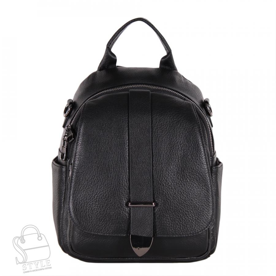 Рюкзак женский кожаный 663VG black Vitelli Grassi в Нижнем Новгороде