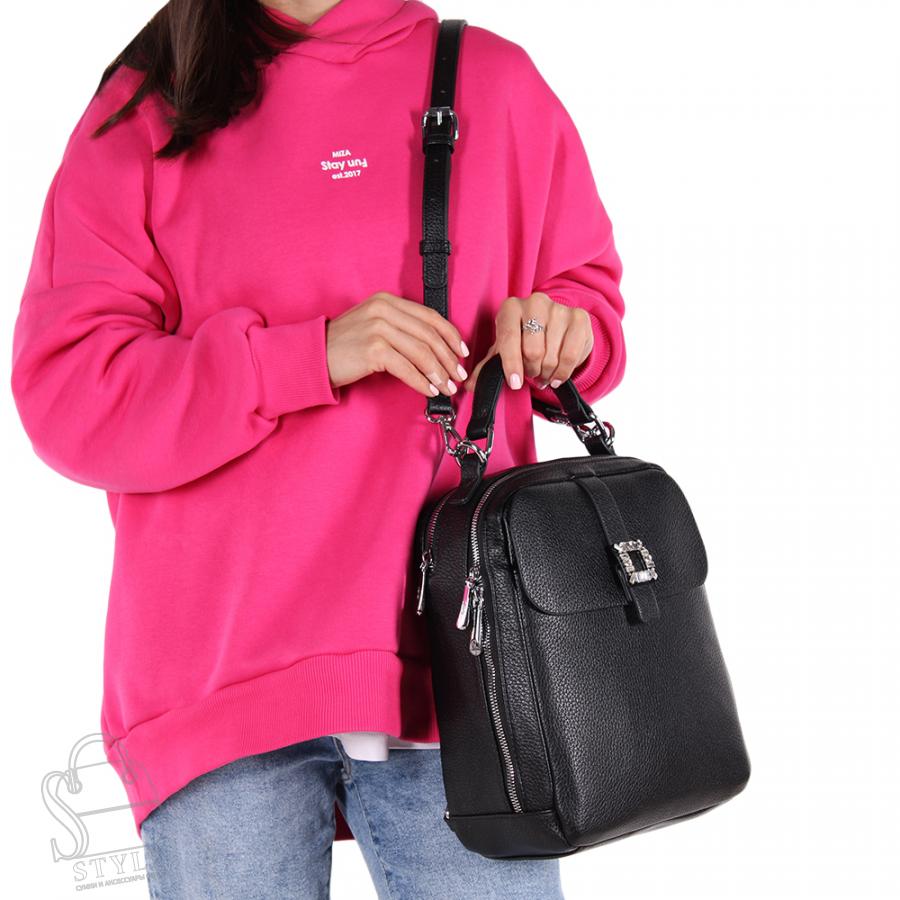 Рюкзак женский 69147 black Velina Fabbiano-Safenta/30 в Нижнем Новгороде