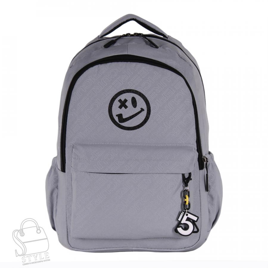 Рюкзак женский текстильный 1818PW l.gray Sikale в Нижнем Новгороде