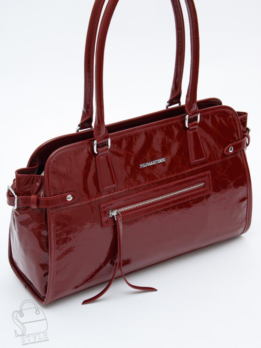 Сумка 8053Q wine red Polina&Eiterou