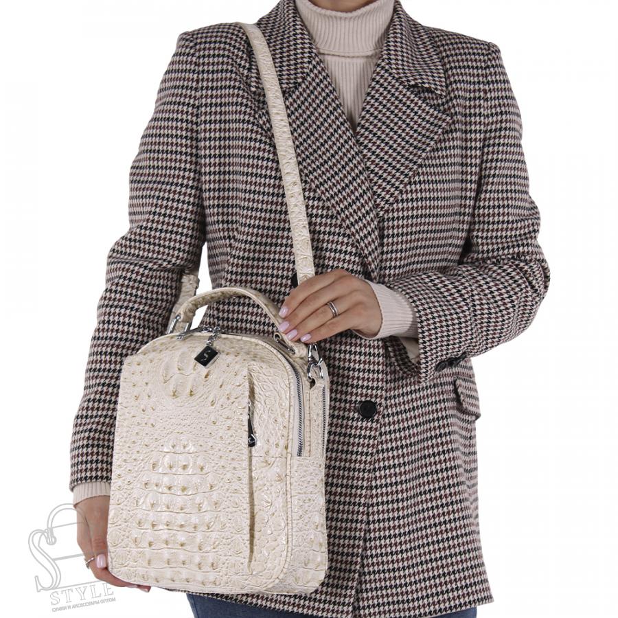 Рюкзак женский 69123-1 beige Velina Fabbiano-Safenta/50 в Нижнем Новгороде