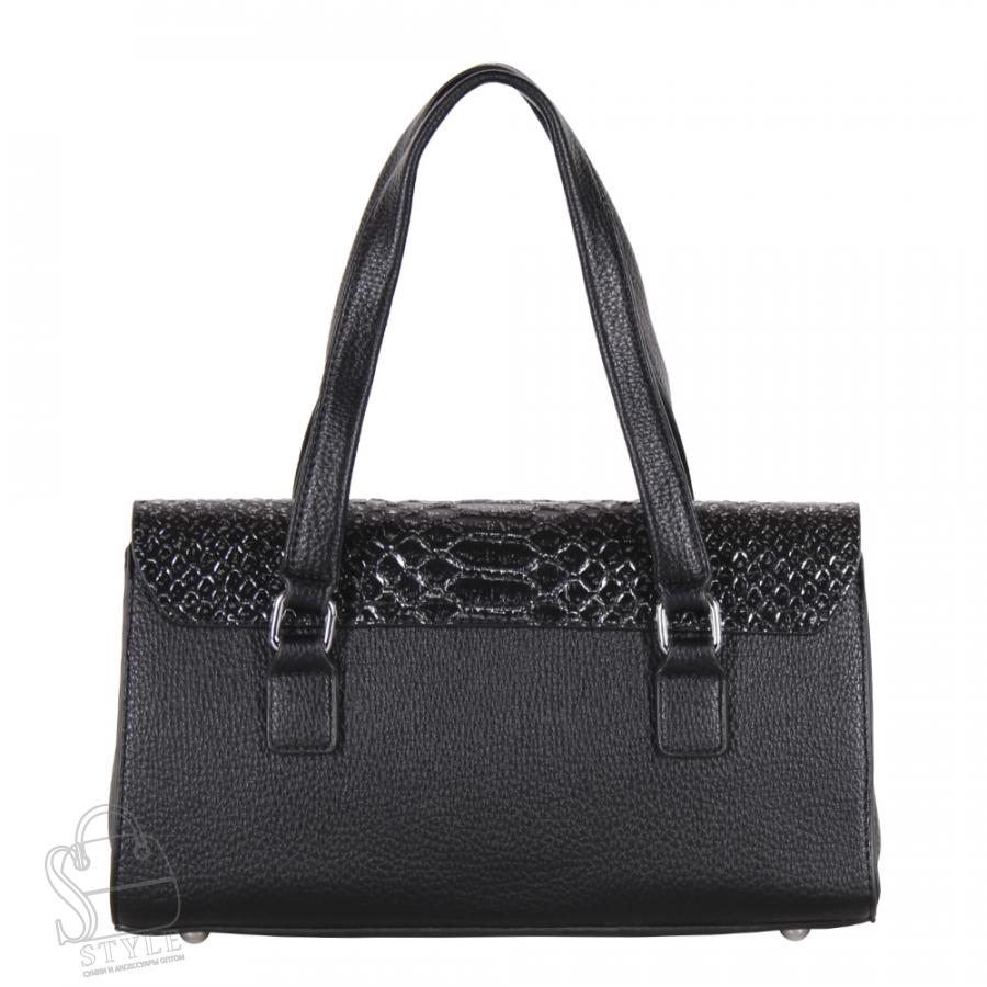 Сумка 593361 black Velina Fabbiana-Safenta