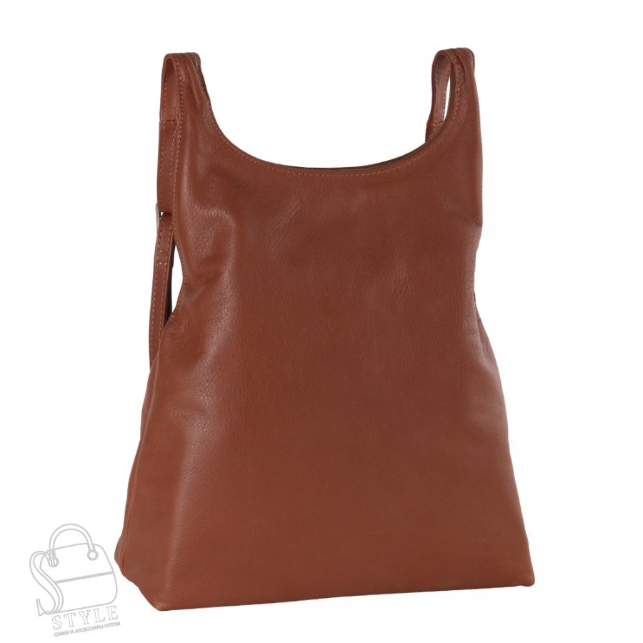 Рюкзак женский кожаный 9021VG brown Vitelli Grassi в Нижнем Новгороде