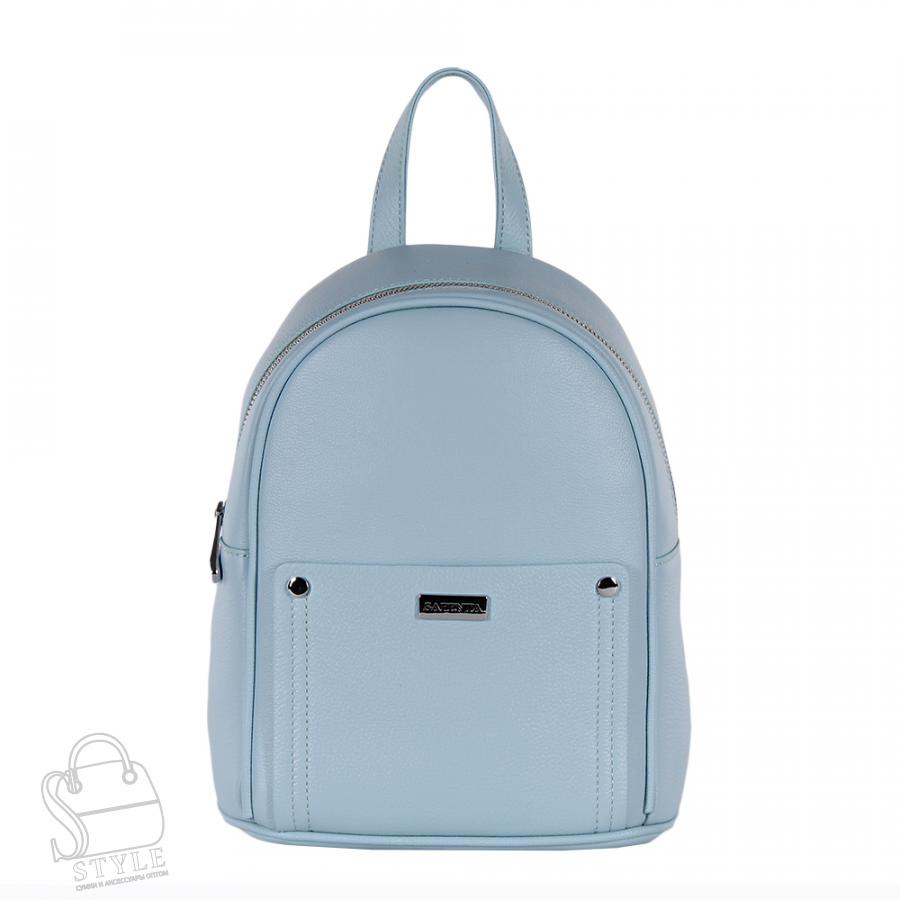 Рюкзак женский кожаный 99470 l.blue Velina Fabbiano-Safenta/30  в Нижнем Новгороде