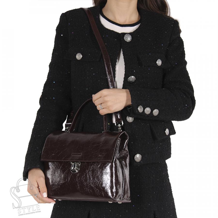 Рюкзак женский кожаный 807VG coffee Vitelli Grassi  в Нижнем Новгороде