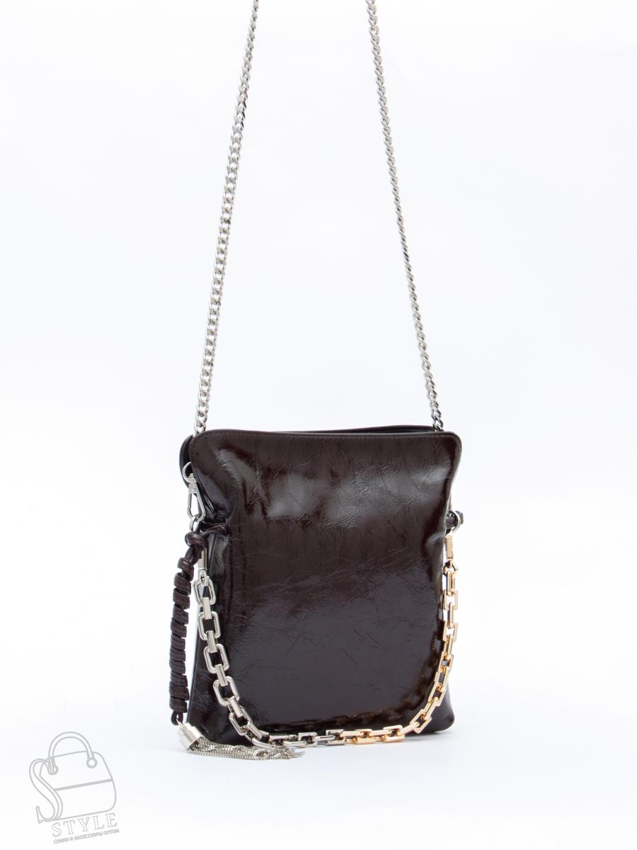 Сумка 6010-1L coffee Polina&Eiterou