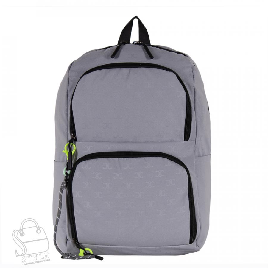 Рюкзак женский текстильный 491PW l.gray Sikale в Нижнем Новгороде