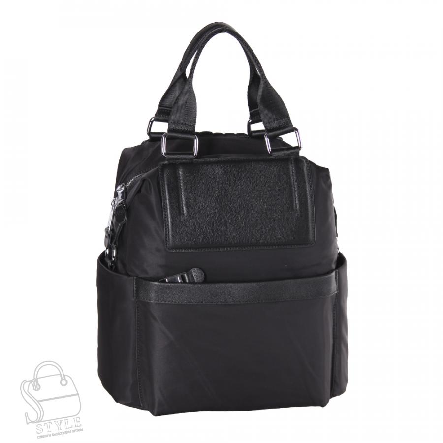 Рюкзак женский кожаный 23278 black Polina&Eiterou  в Нижнем Новгороде