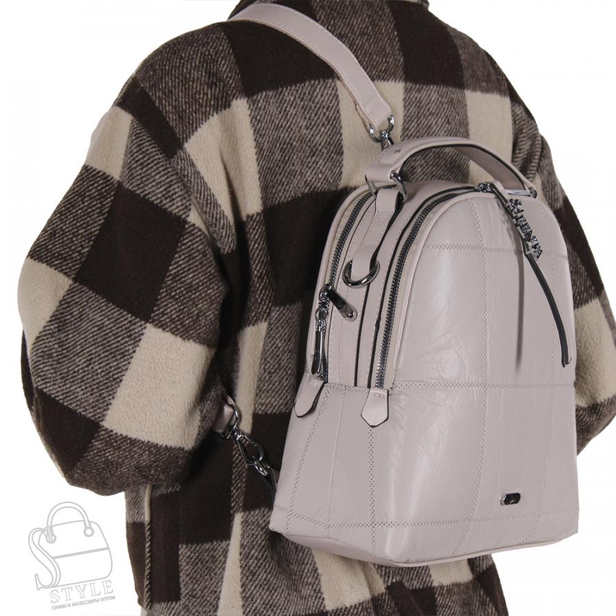 Рюкзак женский 670122 beige Velina Fabbiano - Safenta в Нижнем Новгороде