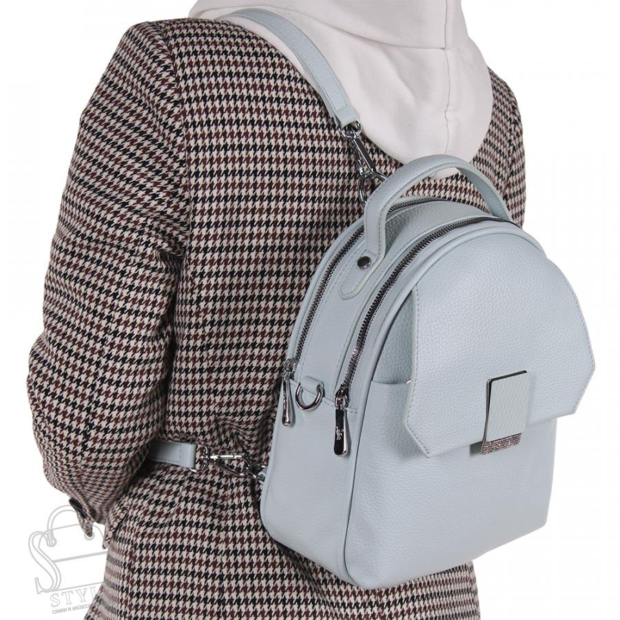 Рюкзак женский 69162 l.blue Velina Fabbiano-Safenta/30 в Нижнем Новгороде