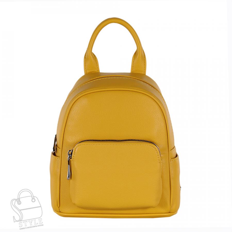 Рюкзак женский 670101 yellow Velina Fabbiano-Safenta/30 в Нижнем Новгороде