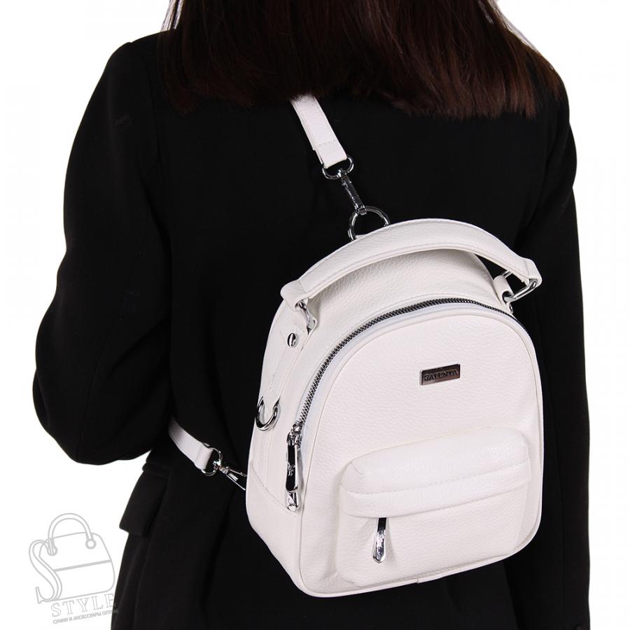 Рюкзак женский 69152 white Velina Fabbiano-Safenta/20 в Нижнем Новгороде