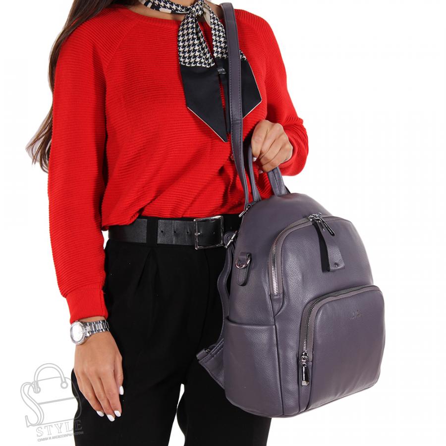 Рюкзак женский 3312-90 violet Polina&Eiterou в Нижнем Новгороде
