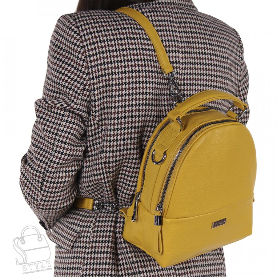 Рюкзак женский 670091 yellow  Velina Fabbiano-Safenta/30 в Нижнем Новгороде