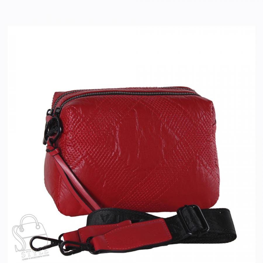 Сумка 28078-1 red Velina Fabbiana-Safenta