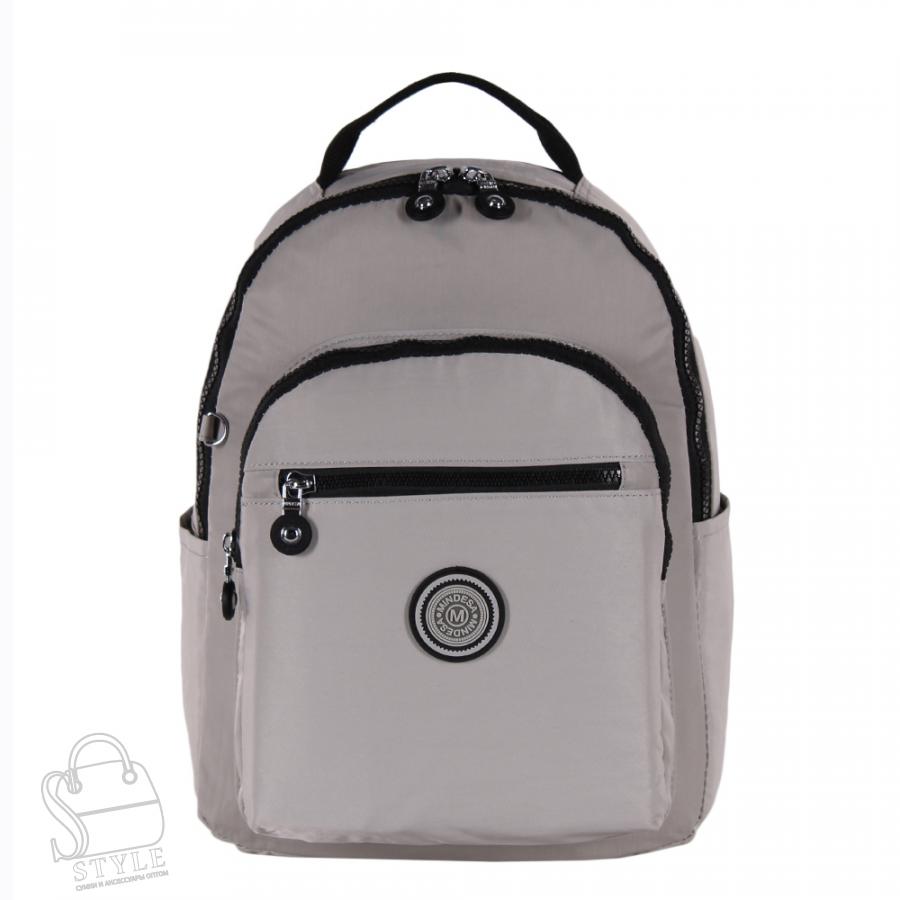 Рюкзак женский текстильный 8663MD l.gray Mindesa в Нижнем Новгороде