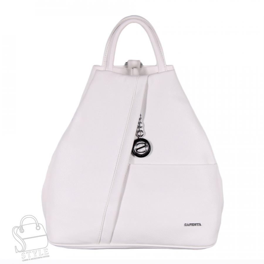 Рюкзак женский 575379 white Velina Fabbiano-Safenta/30