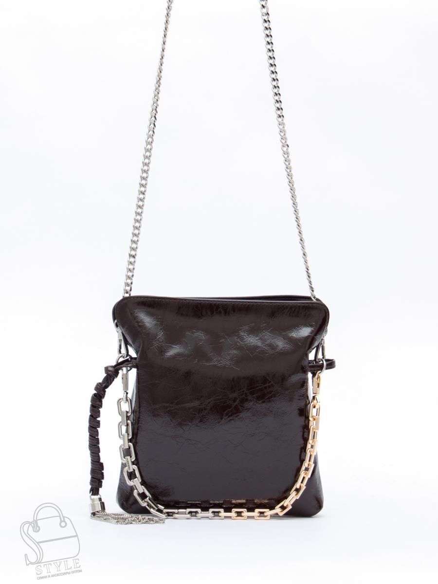 Сумка 6010-1L coffee Polina&Eiterou