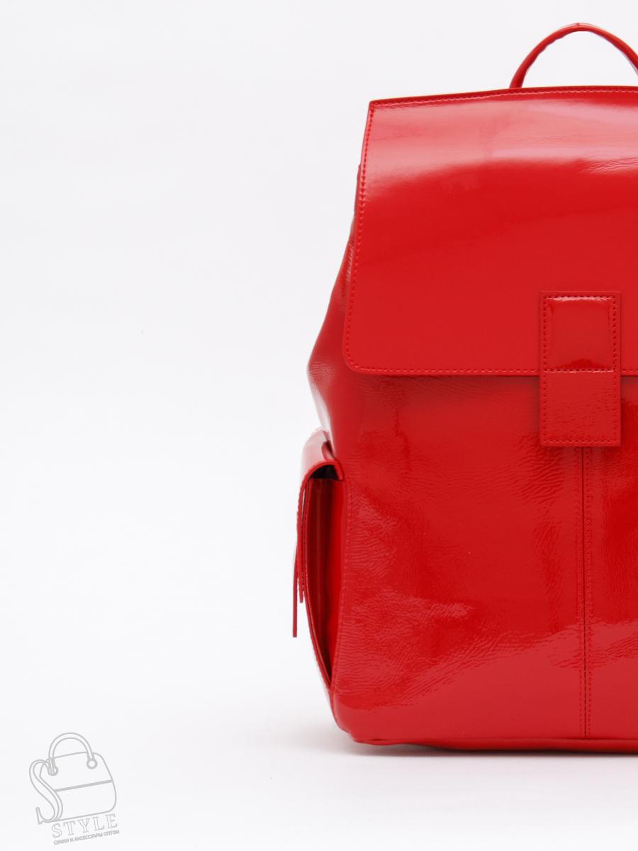 Рюкзак женский кожаный 18337-8 red Polina&Eiterou  в Нижнем Новгороде