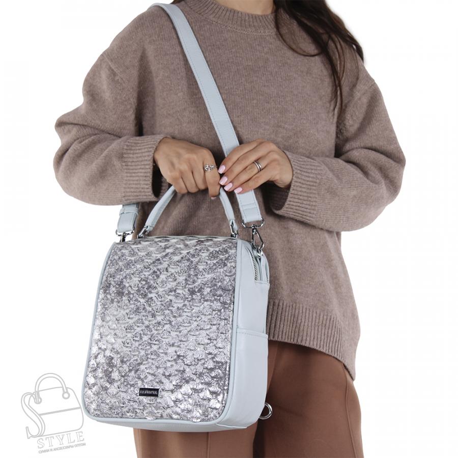 Рюкзак женский 69088-2 l.blue Velina Fabbiano-Safenta/50 в Нижнем Новгороде