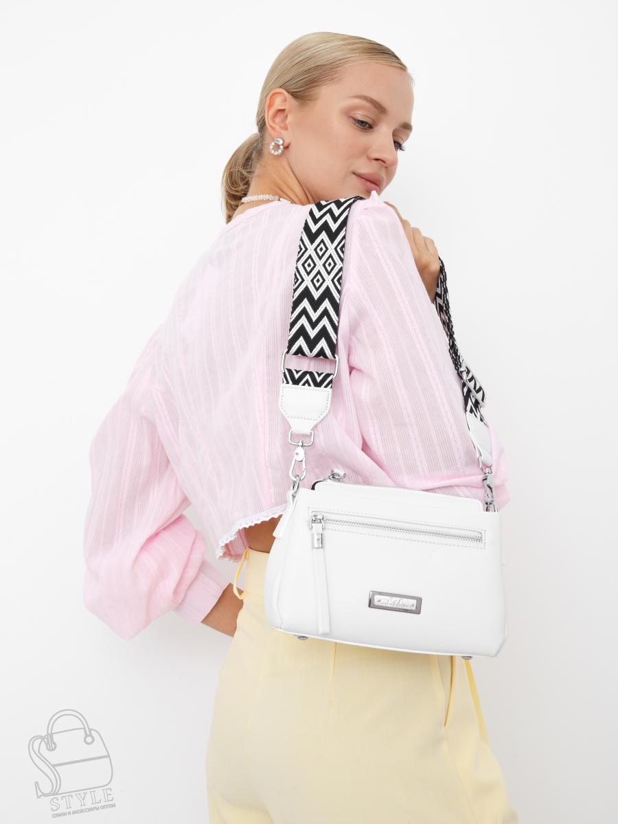 Сумка 1024CH white Polina&Eiterou