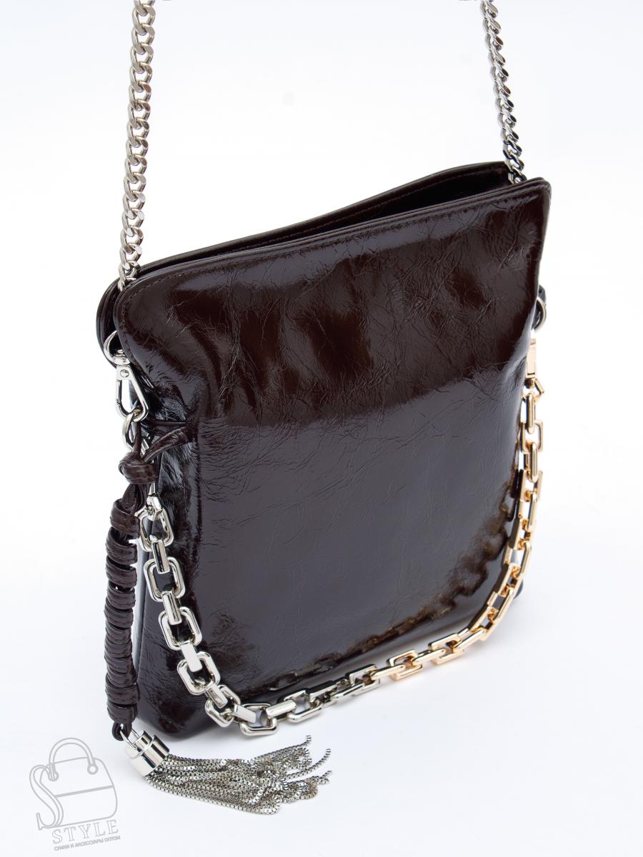 Сумка 6010-1L coffee Polina&Eiterou