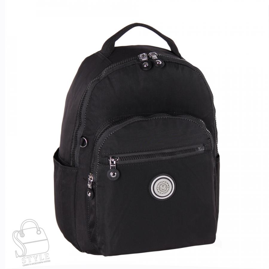 Рюкзак женский текстильный 8663MD black Mindesa в Нижнем Новгороде