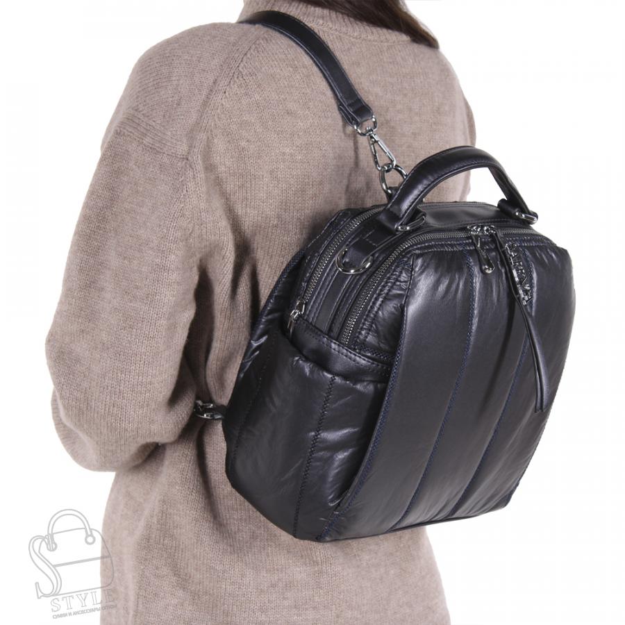 Рюкзак женский 69013-24 d.blue Velina Fabbiano - Safenta в Нижнем Новгороде