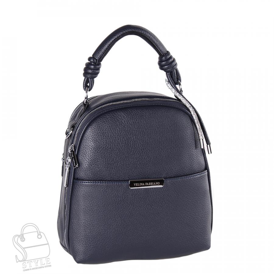 Рюкзак женский 670012-3 d.blue  Velina Fabbiano/30