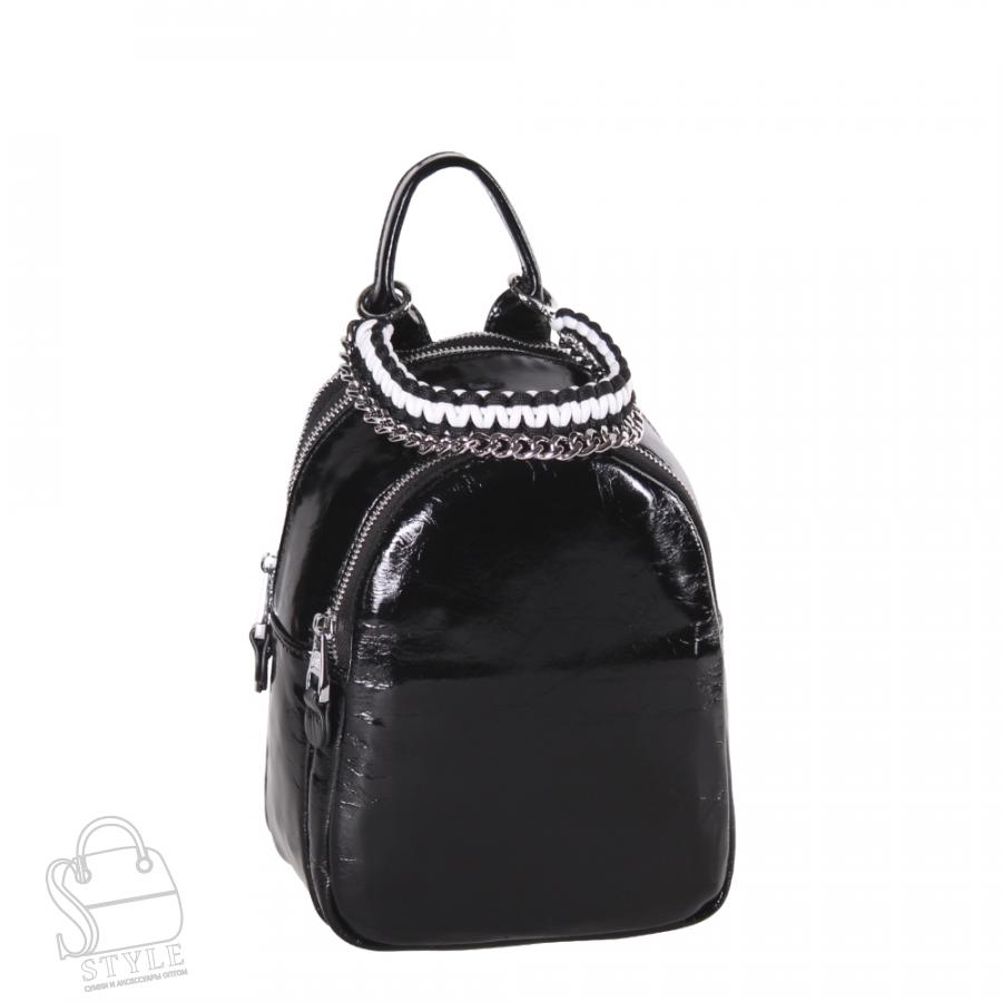 Рюкзак женский кожаный 39037VG black Vitelli Grassi в Нижнем Новгороде