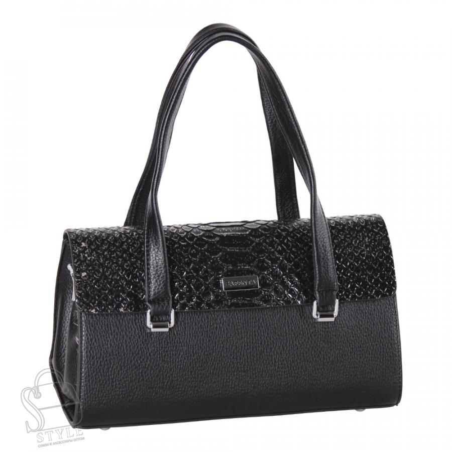 Сумка 593361 black Velina Fabbiana-Safenta