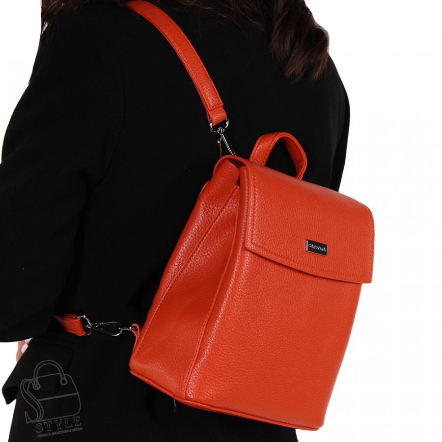 Рюкзак женский 69126 orange Velina Fabbiano-Safenta/30 в Нижнем Новгороде