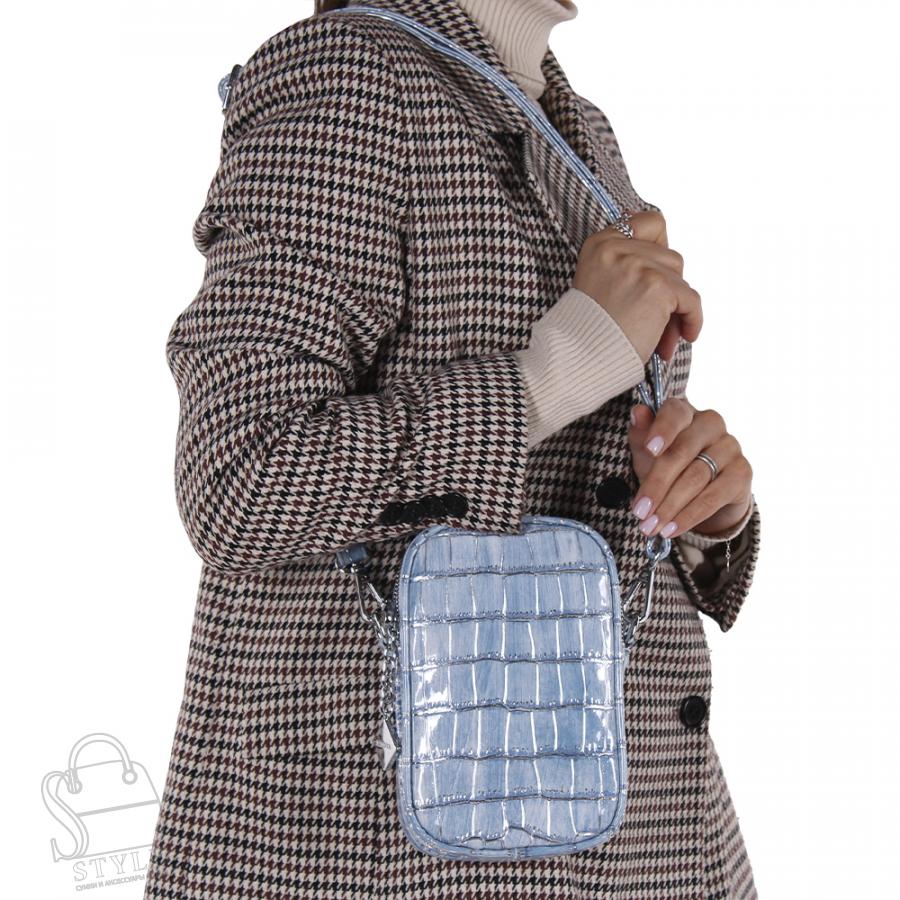 Рюкзак женский 270170 blue Velina Fabbiano-Safenta/50 в Нижнем Новгороде