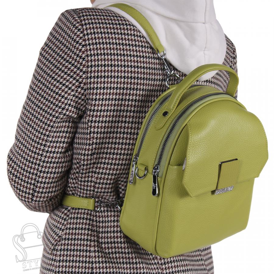 Рюкзак женский 69162 yellow Velina Fabbiano-Safenta/30 в Нижнем Новгороде