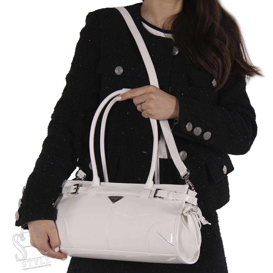 Сумка 1400TH milky white Polina&Eiterou