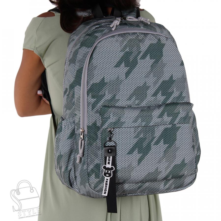 Рюкзак текстильный 1936PW green Sikaile в Нижнем Новгороде