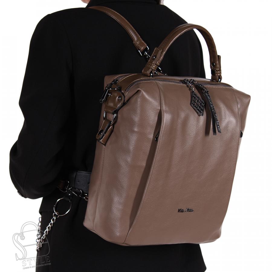 Рюкзак женский 90933 khaki Valle Mitto/50