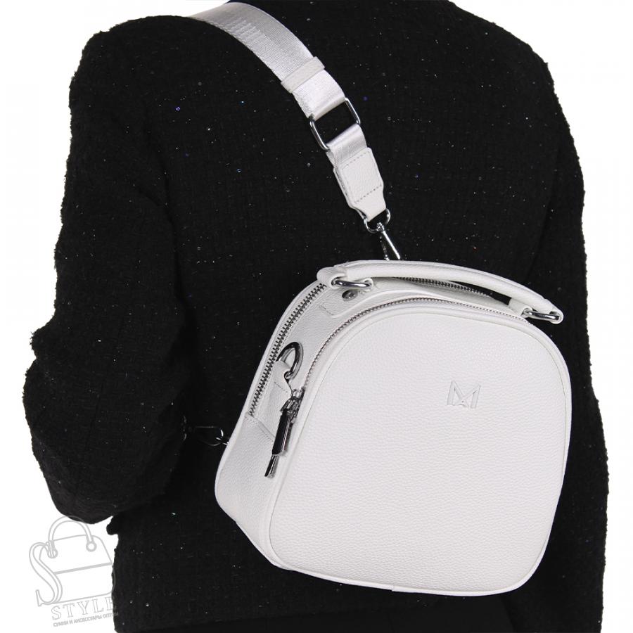 Рюкзак женский 8166CD white Alex&Mia