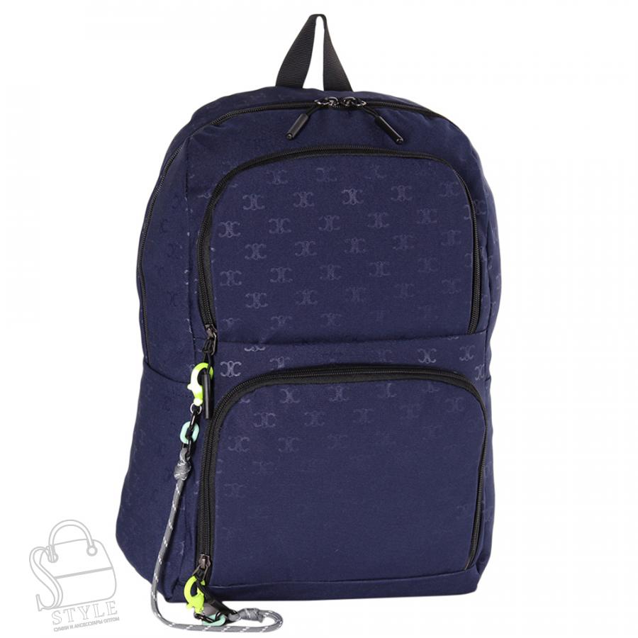 Рюкзак женский текстильный 491PW d.blue Sikale  в Нижнем Новгороде