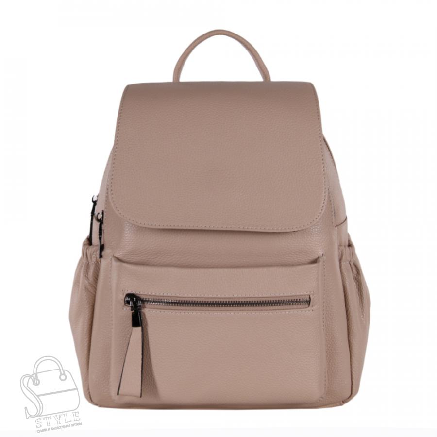 Рюкзак женский кожаный 6-716NN beige Natalle Navetta  в Нижнем Новгороде